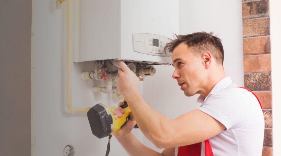 Local water heater installation in Winnebago, NE